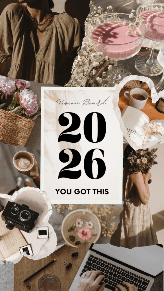 digital vision board example
